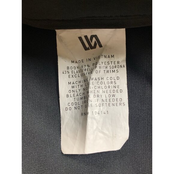 VRST Chino Pants Mens 36x34 Black Polyester Stretch Slim Fit Golf Wear Travel - Picture 5 of 8